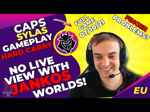 G2 Caps Talks - I Will Watch Worlds 2021 With Myself | I Never Had Problems With My Fingers | 07/10
