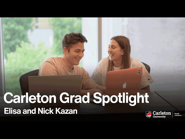 Watch Video: Computer Science Grad Spotlight: Elisa and Nick