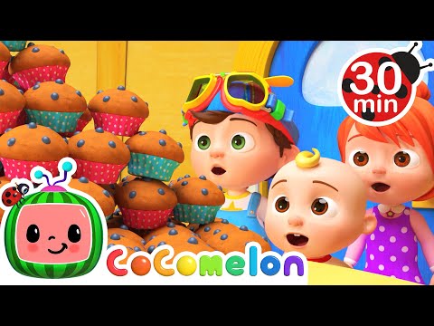 The Muffin Man  30 MIN LOOP | More Nursery Rhymes & Kids Songs - CoComelon