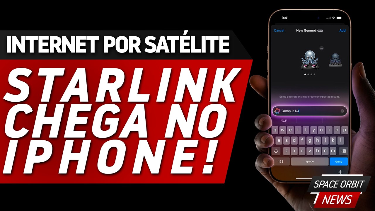STARLINK CHEGA AO IPHONE E AVIÃO SUPERSÔNICO! Space Orbit News
