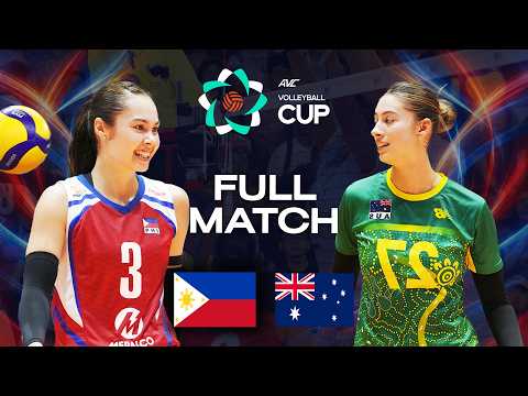 Philippines vs. Australia - Pool Play | AVC Women's Cup 2026