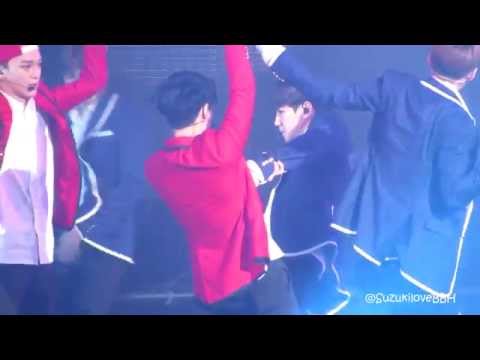 140718  EXO The Lost Planet In Shanghai  Wolf 백현 Baekhyun  focus