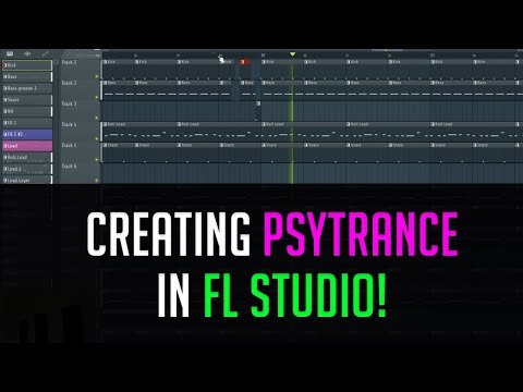 Creating a Psytrance Track in FL Studio - Part 1 Livestream!