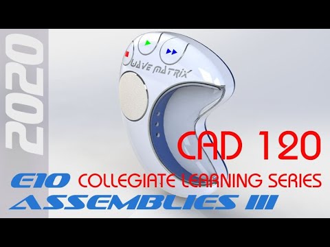 E10 SolidWorks 2020 - Assemblies 3 Tutorial