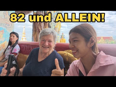 At 82, going to Thailand ALONE – this GRANDMA just does it!