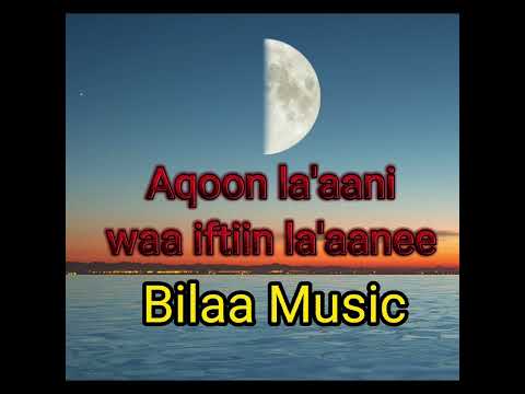 Heestii Aqoon la'aani waa Iftiin la'aane Bilaa Music..