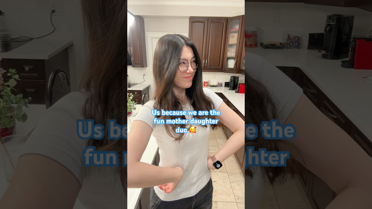 Mother daughter duo 🥰#motherdaughter #vibes #trending #fun