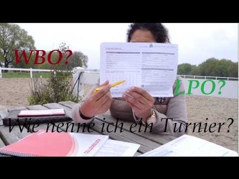 Wie meldet man ein Turnier? | erstes WBO Turnier | Turniernennung
