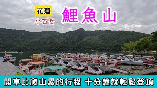 小百岳鯉魚山，開車直達轉播站，只要十分鐘即可登頂，小心谷歌導航走錯路
