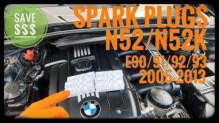 BMW 328i Spark plug and coils replacement 2006 - 2013 E90/91/92/93