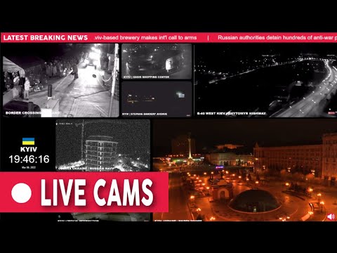 🔴 Ukraine Live Kyiv with sound multi cam | #Kiev #Kyiv #UkraineLive #Odessa