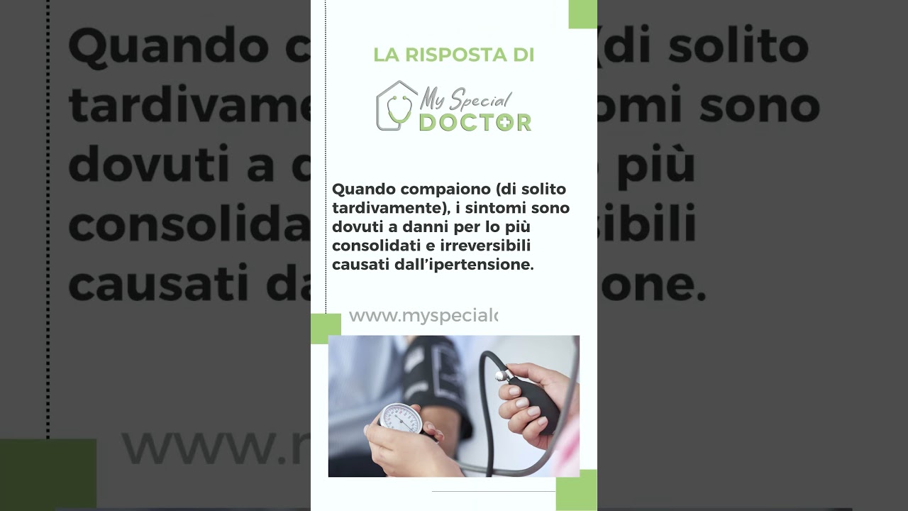56 - L'ipertensione non dà sintomi?  - My Special Doctor
