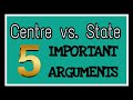 5 reasons for why centre is strong than state | Centre vs. State