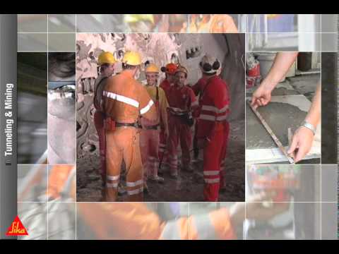Sika Solutions For Tunnelling & Mining