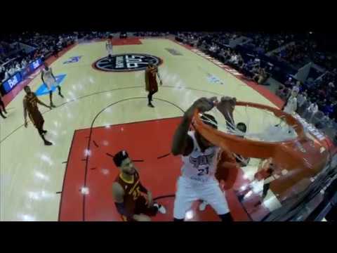 Raptors 905 Highlights: Leslie's Putback Slam - February 11, 2017