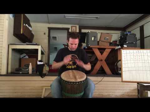 Niger djembe 1 with intro, outro, and accompaniment solos