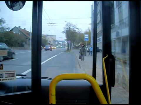 Vilniaus autobusai marsrutas Nr. 23 Stotis - Lazdynai 1 dalis
