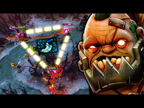 19KILLS PUDGE VS QUEEN OF PAIN MID !!! INSANE 8MIN BLINK DAGGER | Pudge Official
