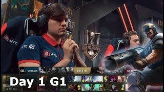 Gambit Esports vs Kaos Latin Gamers | Day 1 LoL MSI 2018 Play-In Group Stage | GMB vs KLG
