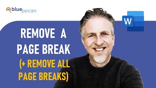 How to View & Remove Page Breaks in Microsoft Word | inc Delete All Page Breaks in a Document