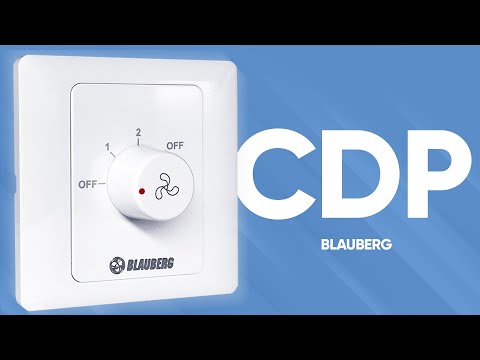 Переключатель скорости для двухскоростных вентиляторов Blauberg CDP-2/5