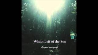 What's Left of the Sun - Distrust and myself