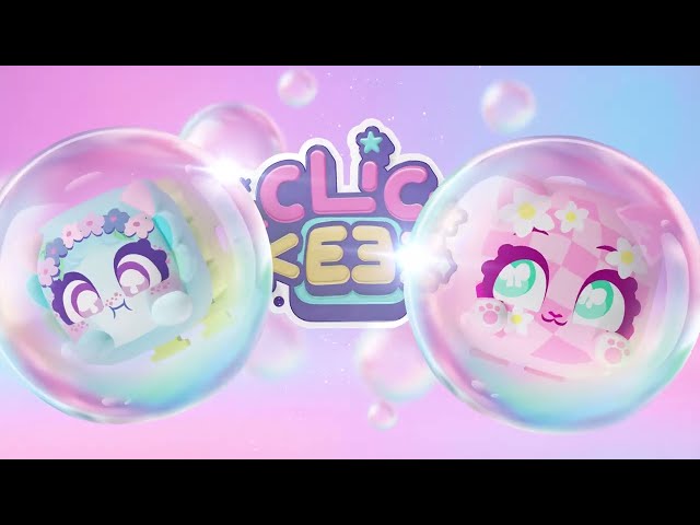 Набор коллекционных игрушек фиджет-кликеров Clickeez серии Bubble Pops S3