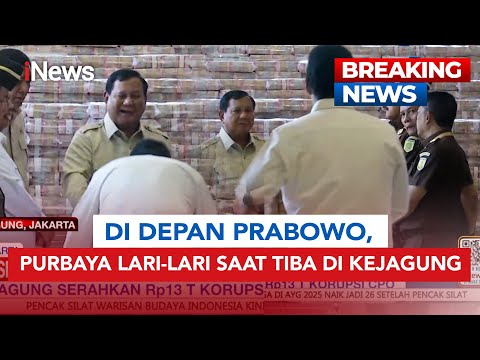 Detik-Detik Purbaya Terbirit-birit di Kejagung Hampiri Prabowo | BREAKING NEWS