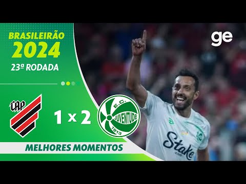 Gols e lances de Athletico Paranaense x Juventude-RS