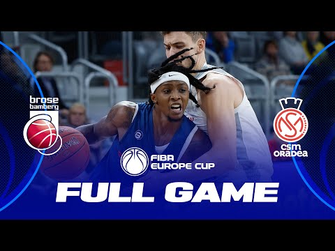 Brose Bamberg v CSM CSU Oradea | Full Basketball Game | FIBA Europe Cup 2022-23