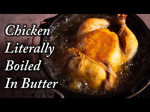 Too Much Butter?? - Butter Boiled Chicken - 18th Century Cooking - Townsends