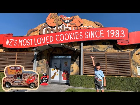VAMOS À FAMOSA FÁBRICA DE COOKIE TIME DA NZ