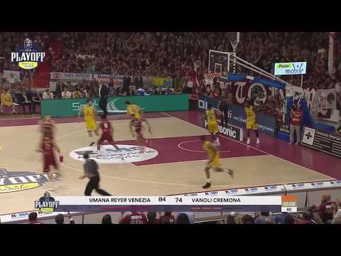 HIGHLIGHTS G1 LBA Playoff PosteMobile/ Umana Reyer Venezia - Vanoli Cremona 87-77