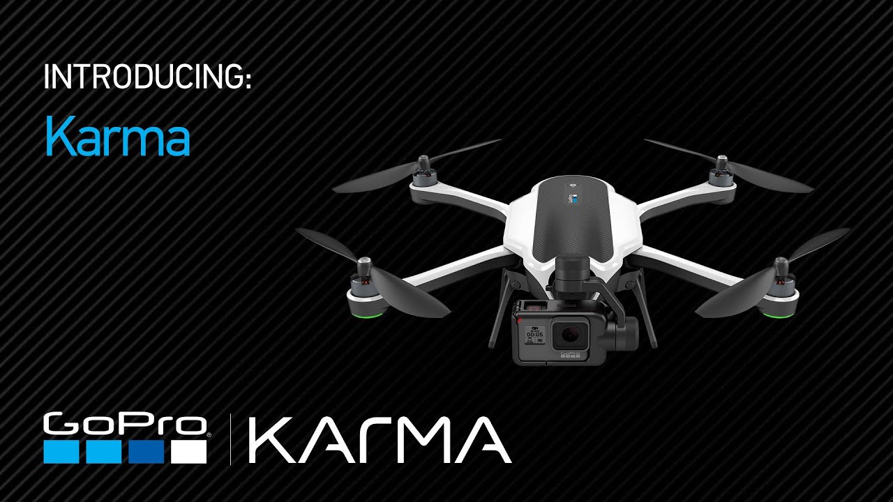 KARMAドローン GoPro Karma Drone W/ Gimbal, Battery, and Accessories - No