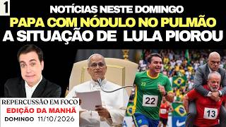 NOTÍCIAS ASSUSTADORAS! Piora situação de Lula, PARA ESTÁ COM CÂNCER? FLÁVIO BOLSONARO mais forte