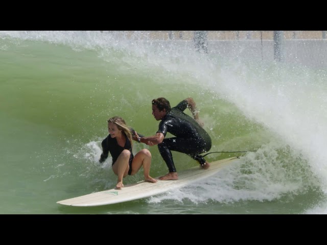 Tandem Surfing at the Kelly Slater Surf Ranch