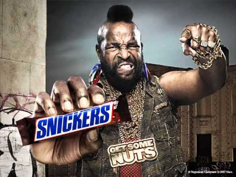 Mr T Snickers Radio Advert