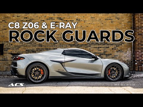 C8 Corvette Z06 & E-Ray Rock Guard Install | 50-4-152 & 50-4-154 | ACS Composite
