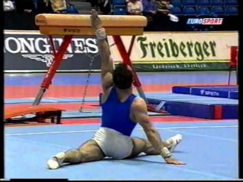 Matteo MORANDI (ITA) floor - 2001 European Team Championships