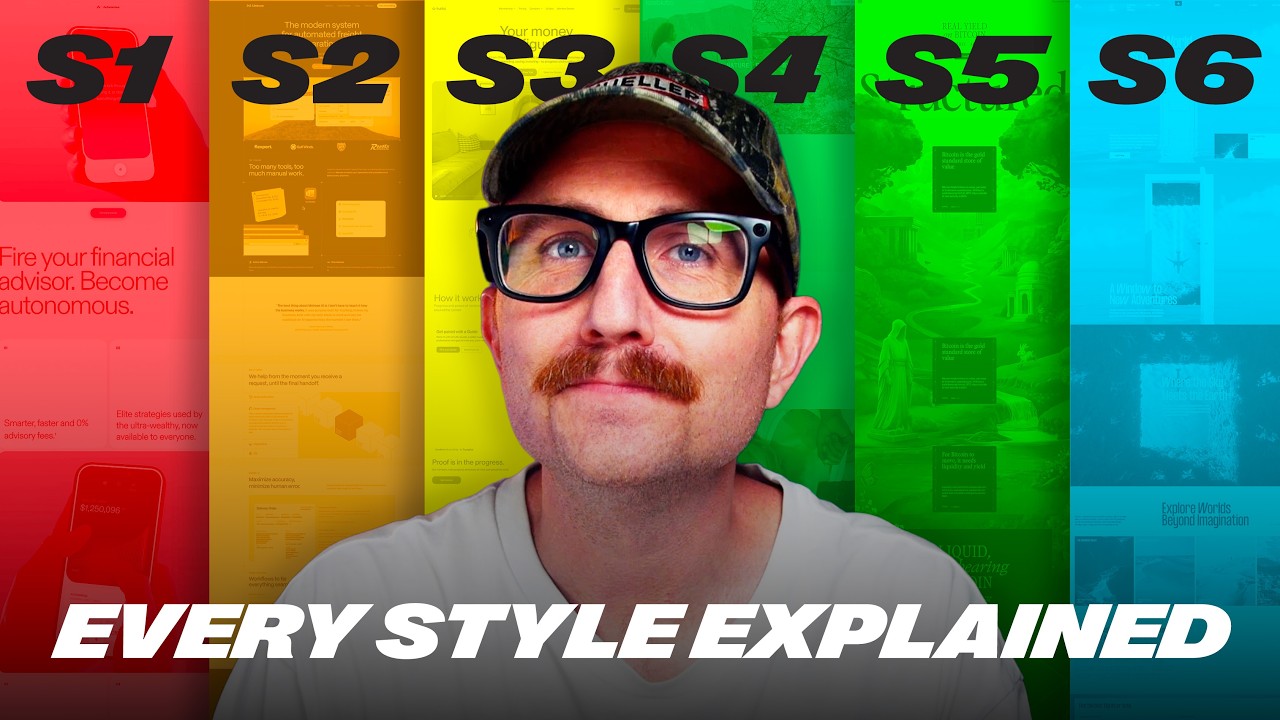 The ONLY 6 Web Design Styles that Matter (2026) — Self-Made Web Designer