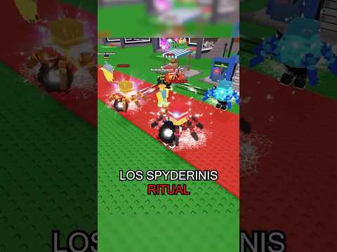 Getting GOLD LOS SPYDERINIS in Roblox Steal A Brainrot!