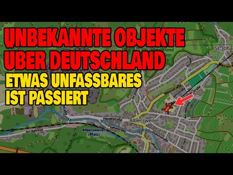 Unknown objects over Germany - Incredible incident near Karlsruhe