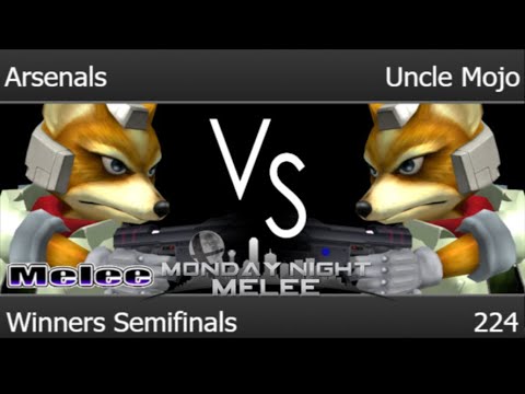 MNM 224 - TLOC | Arsenals (Fox) vs TLOC | Uncle Mojo (Fox) Winners Semifinals - Melee