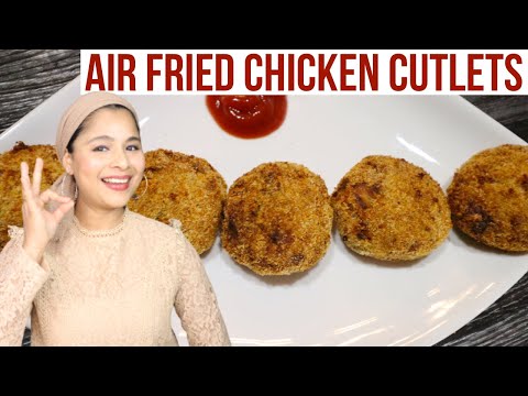 How To Make Air Fried Chicken Cutlets | Crispy & Delicious | Instant Pot Air Fryer Recipe