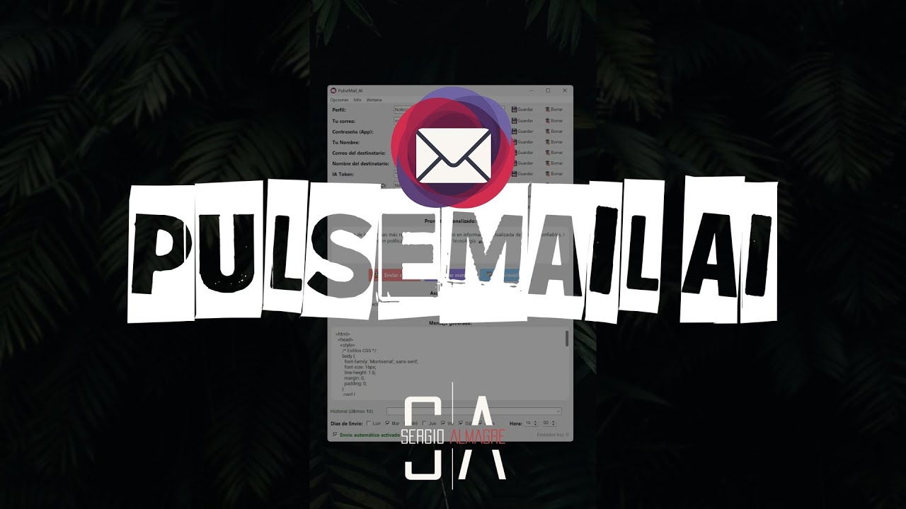 🚀 PulseMail AI: La app que escribe tus emails diarios (mejor que tú 😉)