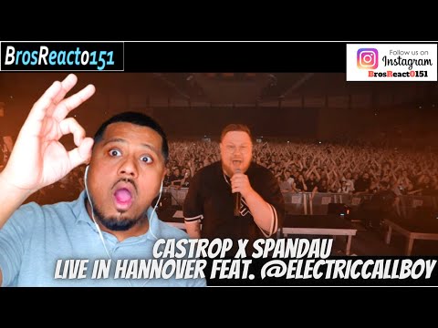 Castrop X Spandau LIVE in Hannover feat. @ElectricCallboy REACTION