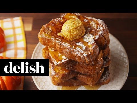 Pumpkin Pie French Toast | Delish