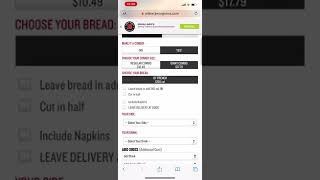 Jimmy John’s online order experiment