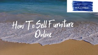 How to Sell Furniture Online