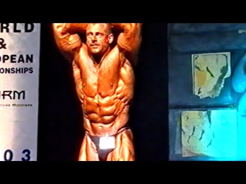Jan de Weerd (HOL), NABBA Worlds 2003 - Masters Over 40 Runner-up
